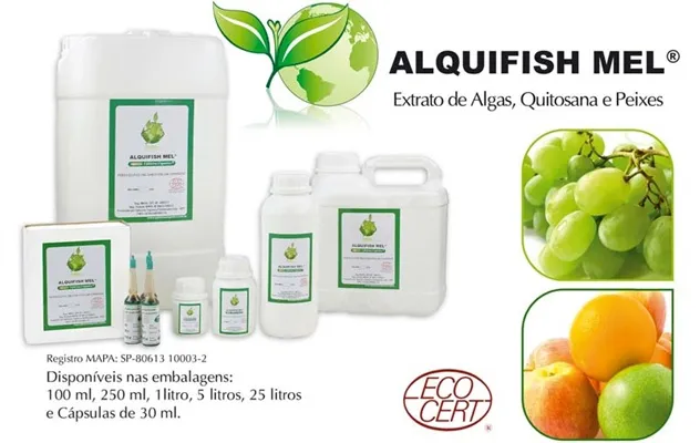 Fertilizante orgânico alquifish mel